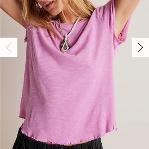 Free People Care FP Be My Baby Tee